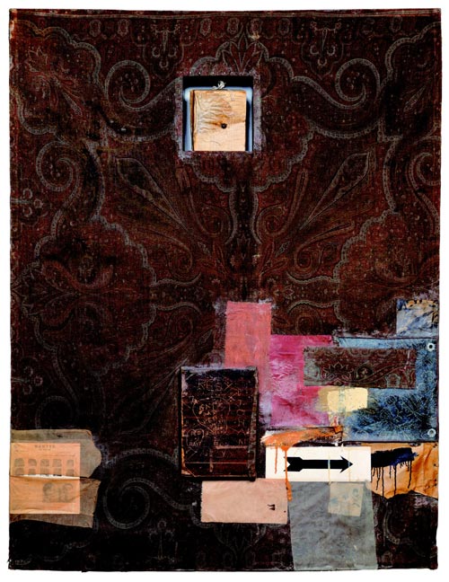 Robert Rauschenberg, <em>Hymnal</em>, 1955. Sonnabend Collection, New York © Robert Rauschenberg / Adagp, Paris, 2006