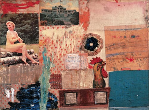 Robert Rauschenberg, <em>Untitled</em>, 1955. Collection Jasper Johns © Robert Rauschenberg / Adagp, Paris, 2006