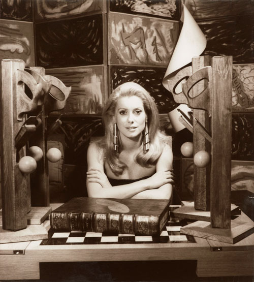 Man Ray. Catherine Deneuve, 1968. Private collection.