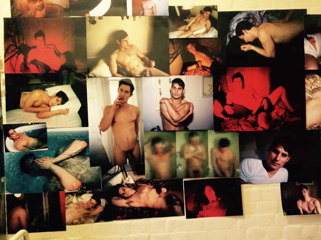 Nan Goldin. The Boy (detail). Photograph: © James Lingwood. Courtesy of Artangel.