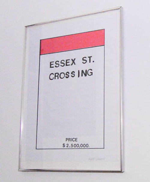 Gregory Lehmann, Essex St. Crossing. The Real Estate Show, What Next: 2014, Cuchifritos
Gallery + Project Space, New York 2014. Photograph courtesy of Bill Massey.