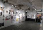 Installation view. RESx (The Real Estate Show Extended), ABC No Rio, New York City.