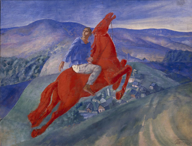 Kuzma Petrov-Vodkin. Fantasy, 1925. Oil on canvas, 50 x 64.5 cm. State Russian Museum, St. Petersburg. Photograph: © 2016, State Russian Museum, St. Petersburg.