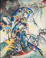 Wassily Kandinsky. Blue Crest, 1917. Oil on canvas, 133 x 104 cm. State Russian Museum, St. Petersburg. Photograph: © 2016, State Russian Museum, St. Petersburg.