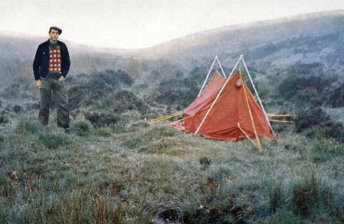 Photograph of Richard Long from <em>Studio International</em> May, 1971.