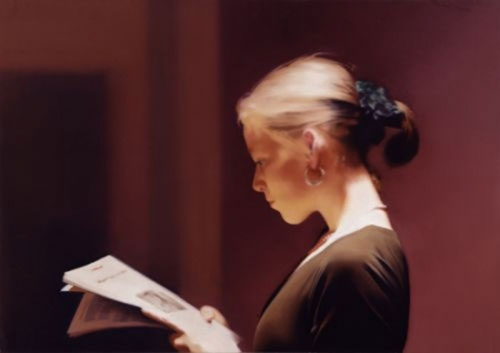 Gerhard Richter. Reader, 1994. © Gerhard Richter Courtesy San Francisco Museum of Modern Art.