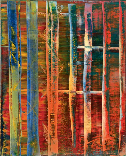 How Does Gerhard Richter Make His Abstract Paintings?