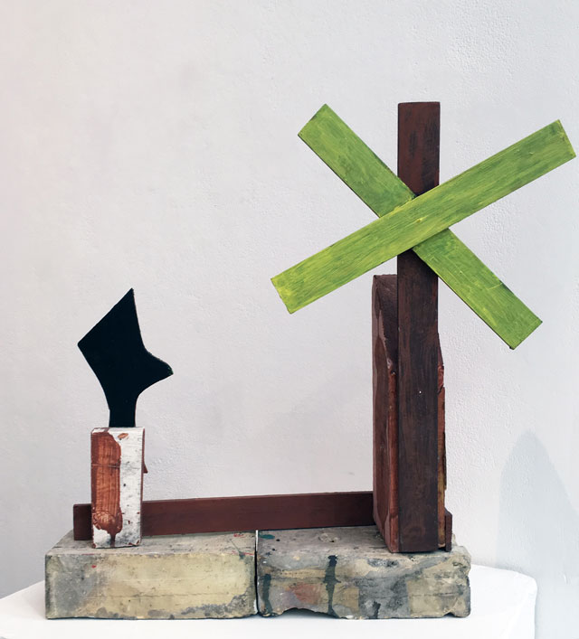 Geoffrey Rigden. Nata, 2007. Mixed media,	54 x 47 x 11 cm. Photograph: © APT Gallery.