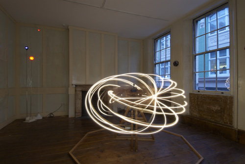 Conrad Shawcross. Installation view, Riflemaker.