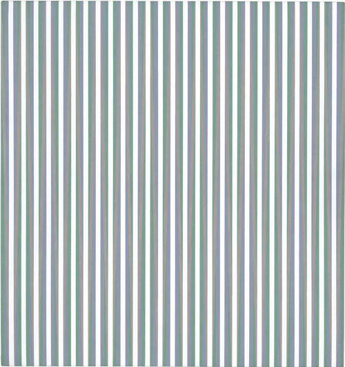 Bridget Riley. Vapour, 1970. Acrylic on linen, 96 x 90 cm. Private collection.