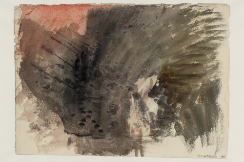 JMW Turner Study for Rokeby, 1822. Watercolour on paper © Tate, London 2014.