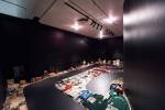 Hedy Ritterman. One man in his time, exhibition entrance, Jewish Museum of Australia 2016-2017.