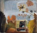 <p>Ivon Hitchens. <em>The Caravan, Greensleeves</em>, c1941. Photo courtesy Jonathan Clark Fine Art, London. © Estate of Ivon Hitchens.