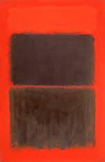 Mark Rothko. <em>Light Red Over Black,</em> 1957. Oil on canvas, 230.6 x 152.7 cm.