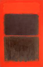 Mark Rothko. <em>Light Red Over Black,</em> 1957. Oil on canvas, 230.6 x 152.7 cm.