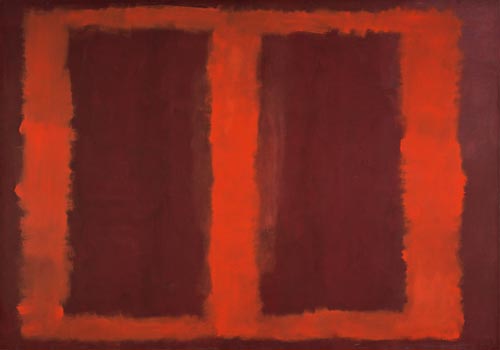 Mark Rothko. <em>Sketch for "Mural No.4",</em> 1958. Mixed media on canvas, 265.8 x 379.4 cm. Kawamura Memorial Museum of Art, Sakura © 1998 by Kate Rothko Prizel and Christopher Rothko