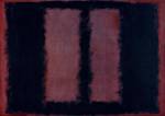 Mark Rothko. <em>Black on Maroon, Sketch for "Mural No.6", </em>1958. Mixed media on canvas, 266.7 x 381.2 cm. Tate. Presented by the artist through the American Federation of Arts 1968 © 1998 by Kate Rothko Prizel and Christopher Rothko