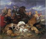 Edwin Landseer. The Hunting of Chevy Chase, 1825-26. Oil on canvas, 143.5 x 170.8 cm. Museums and Art Gallery, Birmingham Photograph © Birmingham Museums Trust.