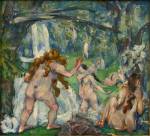 Paul Cézanne. Trois baigneuses c1875. Oil on canvas. Collection particulière. Photograph: Ali Elai, Camerarts.