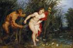 Peter Paul Rubens. Pan and Syrinx, 1617. Oil on panel, 40 x 61 cm. Staatliche Museen, Kassel. Photograph. Ute Brunzel.