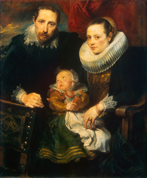 Anthony van Dyck (1599-1641). <em>Portrait of a Family,</em> c.1619. Oil on canvas,  113.5 x 93.5 cm. 
The State Hermitage Museum. Photo: © The State Hermitage Museum.