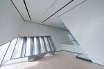 The Eli and Edythe Broad Art Museum at Michigan State University, designed by Zaha Hadid. Interior view (2).