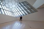 The Eli and Edythe Broad Art Museum at Michigan State University, designed by Zaha Hadid. Interior view (5).