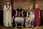 Andrei Ryabushkin. <em>A Merchant Family in the Seventeenth Century</em>, 1896. Oil on canvas, 56 5/16 x 83 7/8 inches. State Russian Museum, St. Petersburg. Photo: © State Russian Museum, St. Petersburg.
