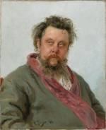 Ilia Repin. Modest Mussorgsky, 1881. State Tretyakov Gallery, Moscow.