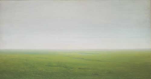 Arkhip Ivanovich Kuindzhi (1842–1910) Landscape, The Steppe, 1890. Oil on canvas 33 x 61 cm. State Tretyakov Gallery, Moscow inv. 1451 © State Tretyakov Gallery, Moscow