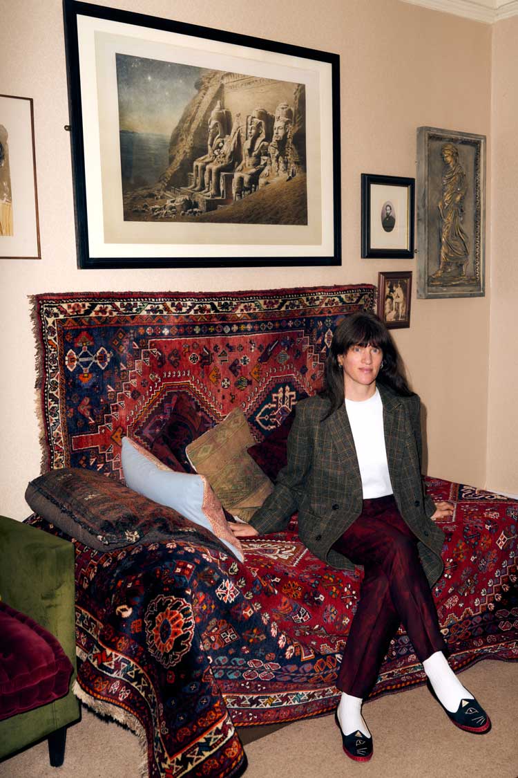 Holly Stevenson at The Freud Museum, London, 2025. Photo: Charlie Gray.