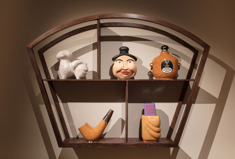 Renee So: Commodities – Sculpture and Ceramic, installation view, Compton Verney. Copyright Compton Verney and Jamie Woodley.