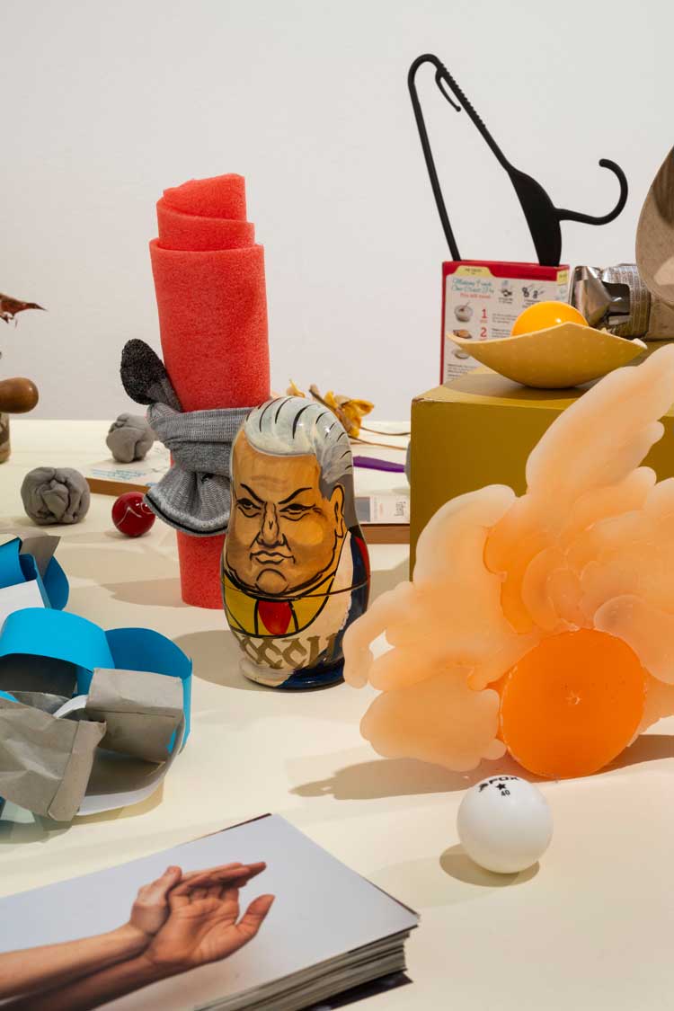 Assembly, Margaret Salmon, The Hunterian, 2025. Photo: Ruth Clark.