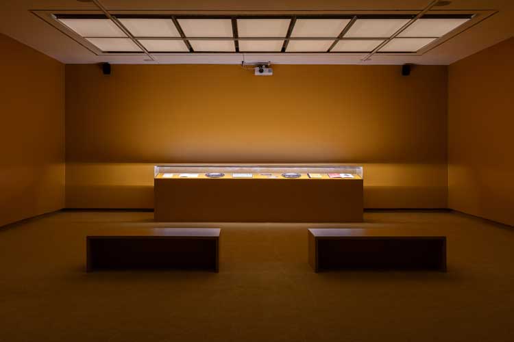 Slavs and Tatars, The Contest of the Fruits. Installation view, Esea Contemporary, Manchester, 2025. Photo: Jules Lister.