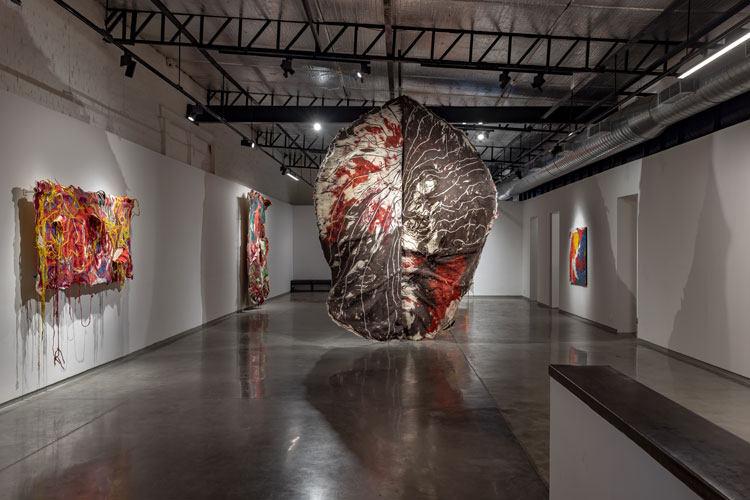 Sagarika Sundaram: Polyphony, installation view, Nature Morte gallery, New Delhi, 17 January 17 – 23 February 2025. Photo courtesy Nature Morte gallery.