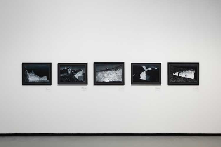 Emma Stibbon: Melting Ice | Rising Tides, installation view, Towner Eastbourne, 2024. Photo: Rob Harris.