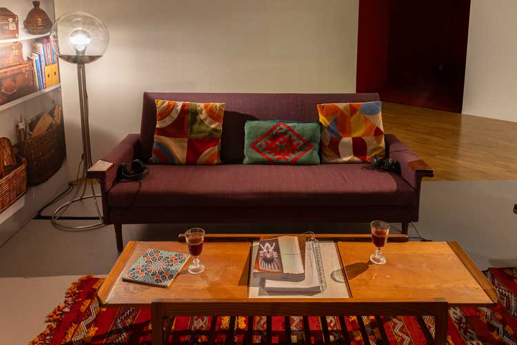 Zineb Sedira: Dreams Have No Titles, installation view, Whitechapel Gallery, London, 15 February – 12 May 2024. Courtesy Whitechapel Gallery. Photo: Damian Griffiths.