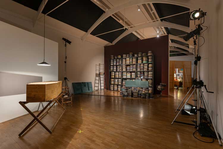 Zineb Sedira: Dreams Have No Titles, installation view, Whitechapel Gallery, London, 15 February – 12 May 2024. Courtesy Whitechapel Gallery. Photo: Damian Griffiths.