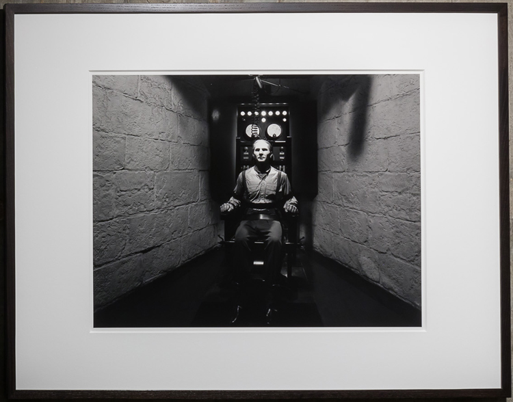 Hiroshi Sugimoto, The Chamber of Horrors series. Gelatin silver print. Installation view. Photo: Mark Blower. Courtesy the artist and the Hayward Gallery.