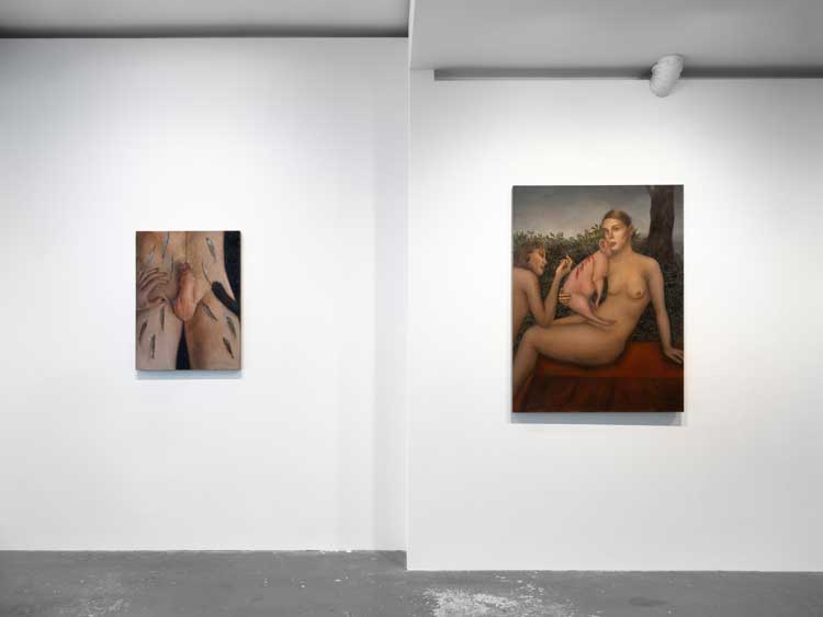 Agata Słowak: Time Is Love, installation view, Fortnight Institute, New York, 2023. Photo: Jason Mandella. Courtesy of the artist, Foksal Gallery Foundation, Warsaw, and Fortnight Institute, New York.
