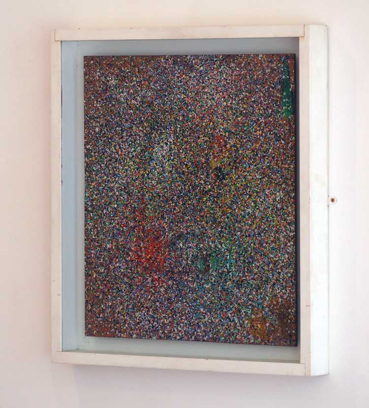 Ian Stephenson, Dipper Palette, 1959. Oil on wood and palette, 49.7 x 44.6 cm (19 ⅝ x 17 ½ in).