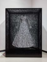 State of Being (Dress), 2025, installation view, Chiharu Shiota: Threads of Life. Photo: Mark Blower. Courtesy of the Hayward Gallery. © DACS, London, 2026 and Chiharu Shiota.