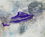 Elaine Shemilt, Icarus Lately, 1996. Oil on canvas, 154 x 127 cm. Image courtesy and copyright the artist.