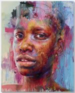 Jenny Saville, Chasah, 2020. Oil, oil stick, pastel and acrylic on linen, 200 x 160 cm. Private Collection, courtesy Gagosian. © Jenny Saville, Courtesy Gagosian.