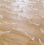 Kiki Smith, Sperm piece, 1991. Photo: Albin Dahlström / Moderna Museet. Courtesy PaceWaldenstein, New York.
