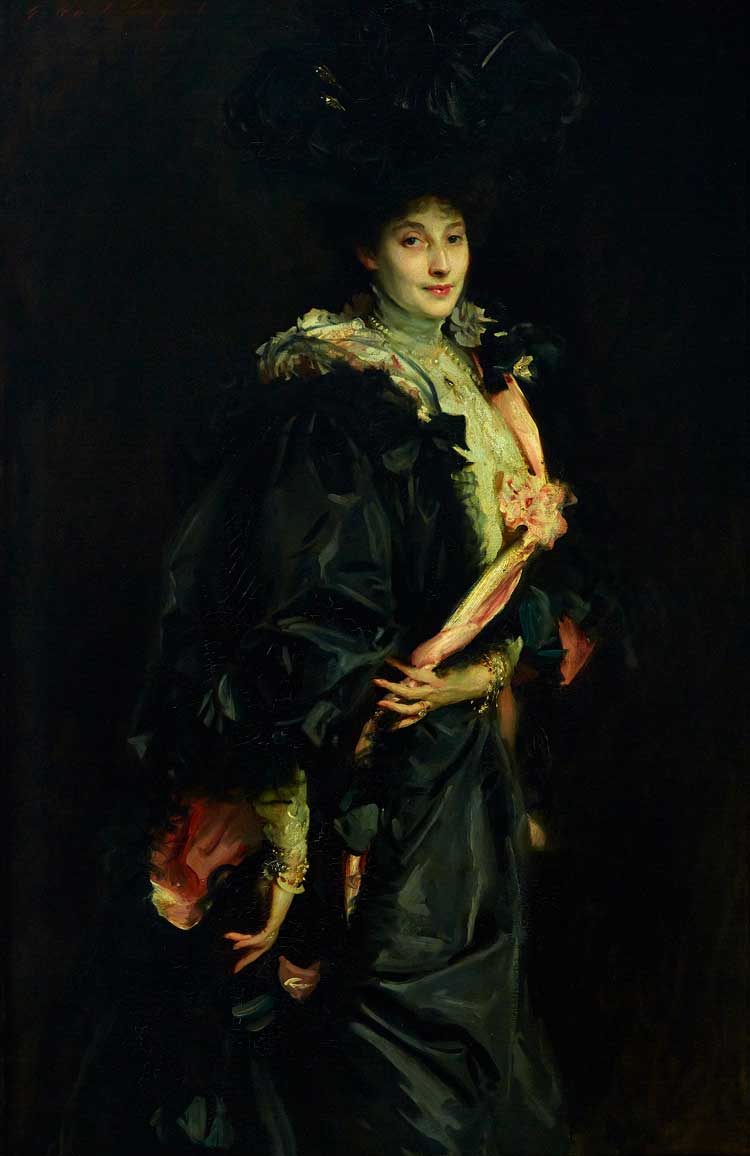 John Singer Sargent, Lady Sassoon, 1907. Oil paint on canvas, 157.5 x 104 cm. Private Collection. Image © Houghton Hall.