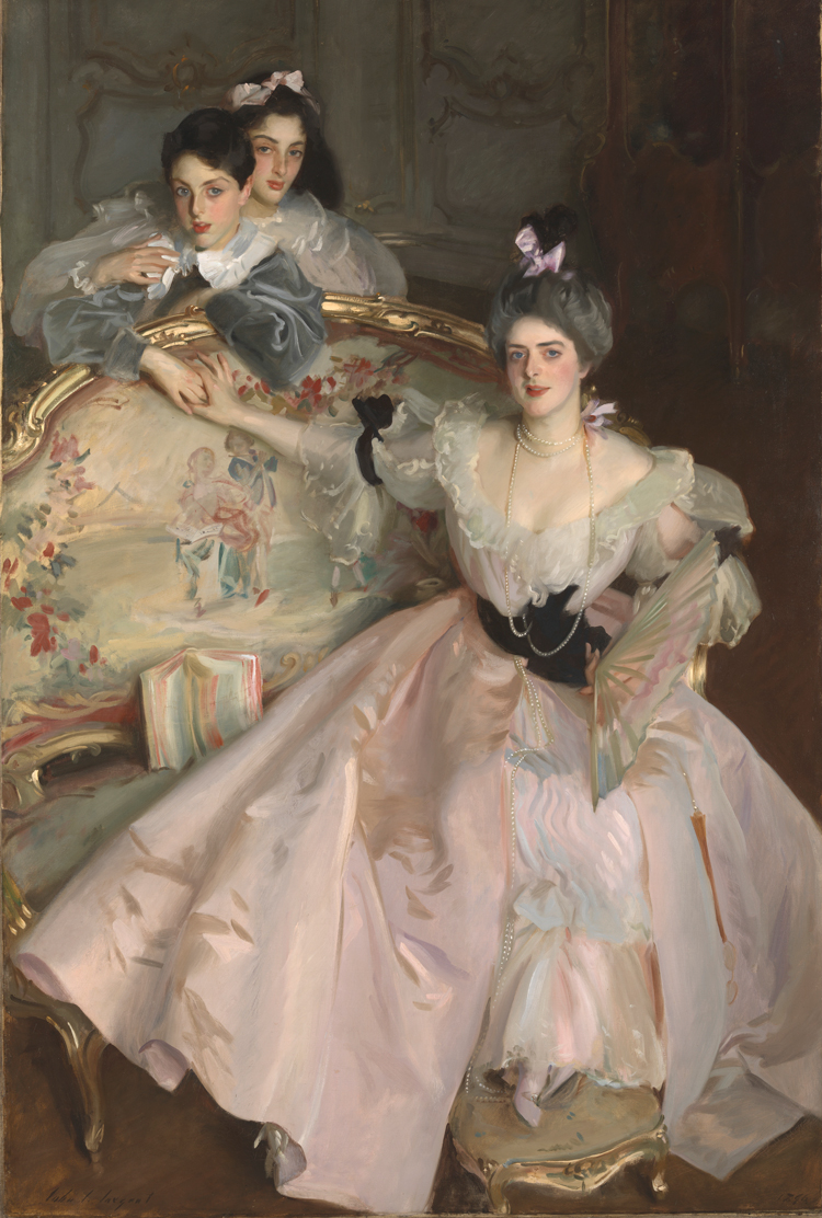 John Singer Sargent, Mrs Carl Meyer and her Children, 1896. Oil paint on canvas,  201.4 x 134.0 cm. Tate. Photo © Tate.