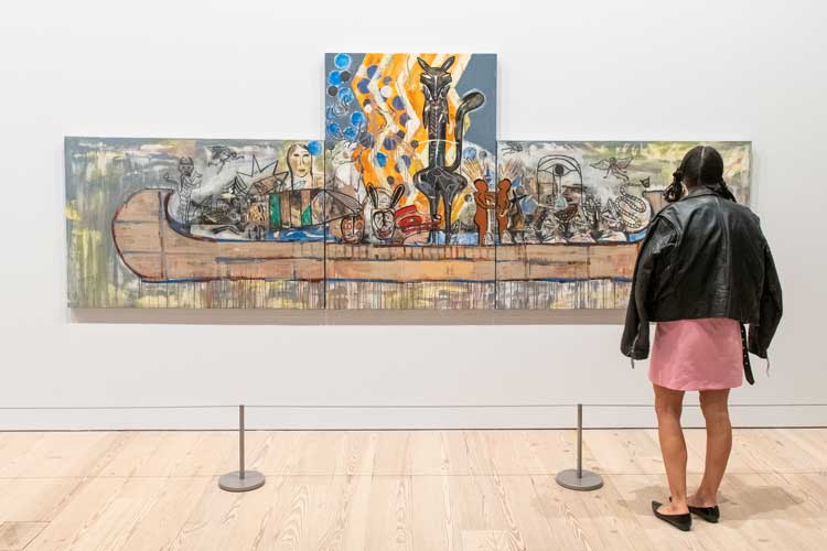 Jaune Quick-to-See Smith, Whitney Museum review — Native American