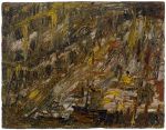 Leon Kossoff, City Building Site, 1961. Property of a European collector. Copyright Leon Kossoff Estate.