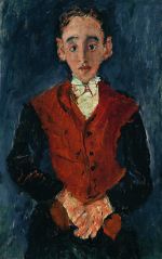 Chaim Soutine, Le valet de chambre, c1927. Oil on canvas. The Lewis Collection.